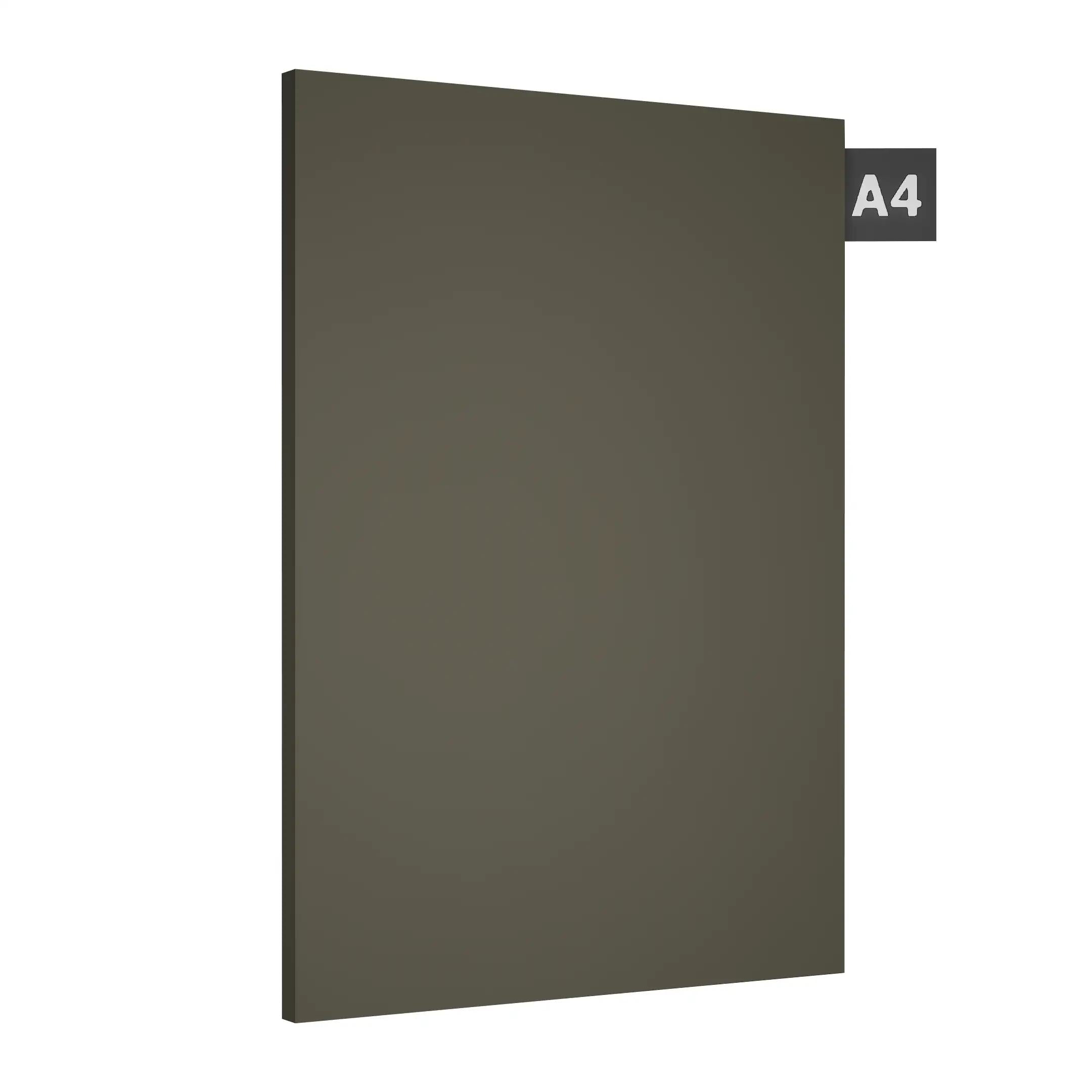 Gothic Grey Plain Laminate 8x4 ft High Gloss 1 mm - 9532 SHG