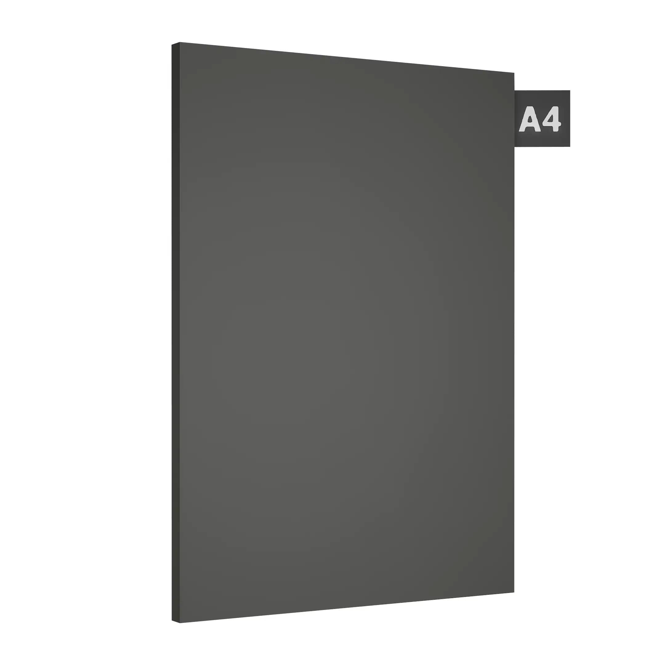 Slate Grey Plain Laminate 8x4 ft High Gloss 1 mm - 9535 SDM