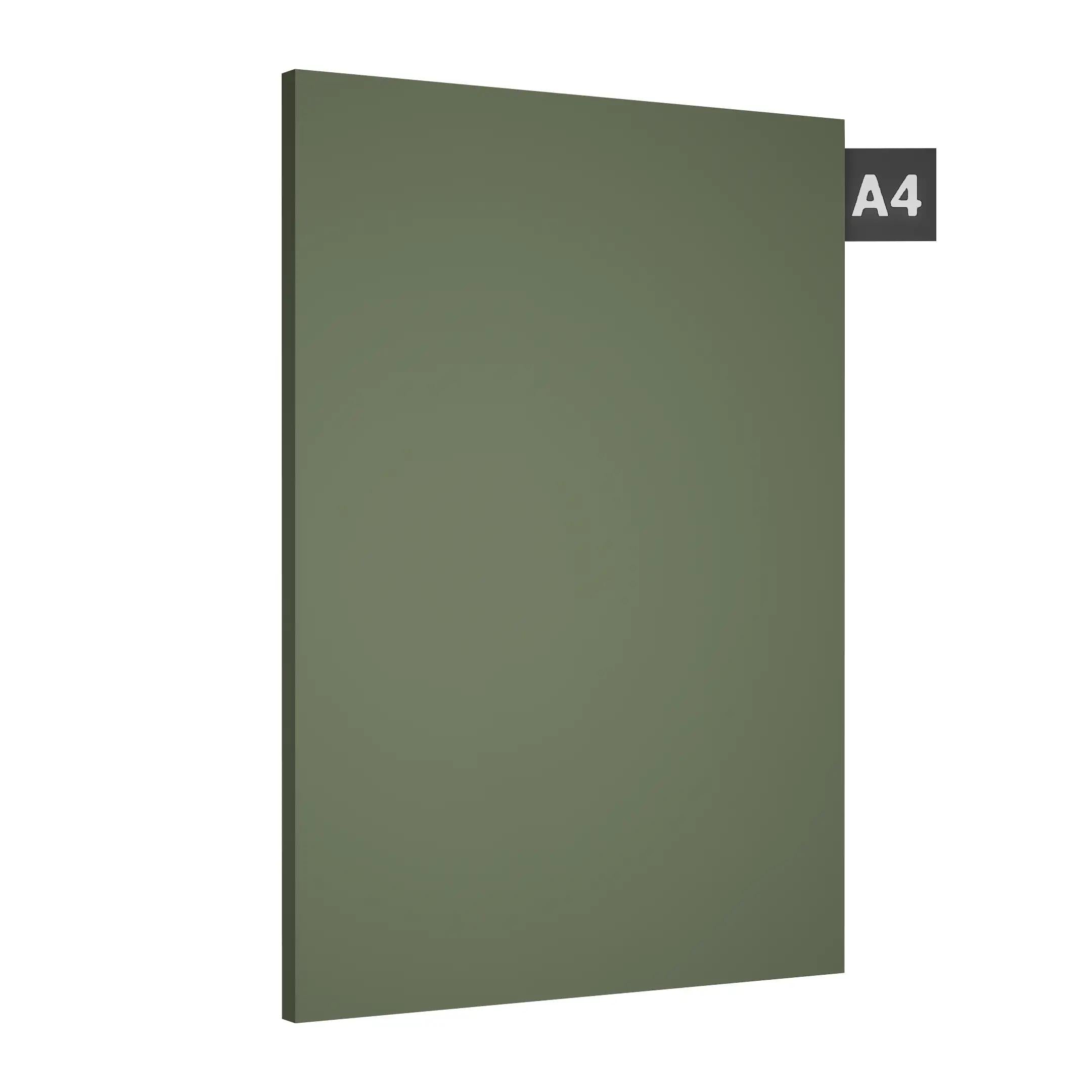 Ashmer Green Plain Laminate 8x4 ft High Gloss 1 mm - 9543 SHG