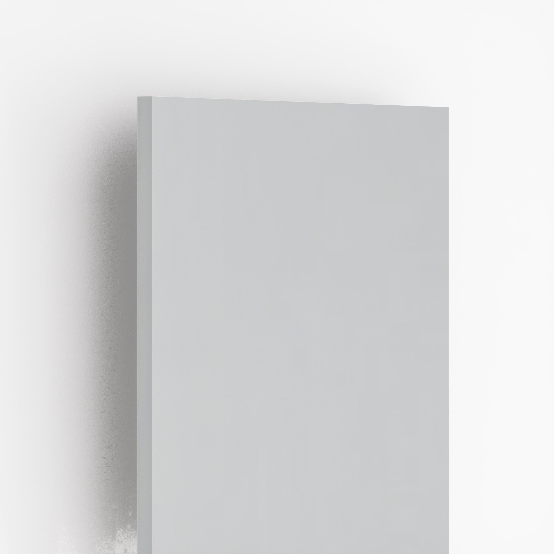 Daisy White Plain Laminate 8x4 ft Suede 1 mm - 9560 SF