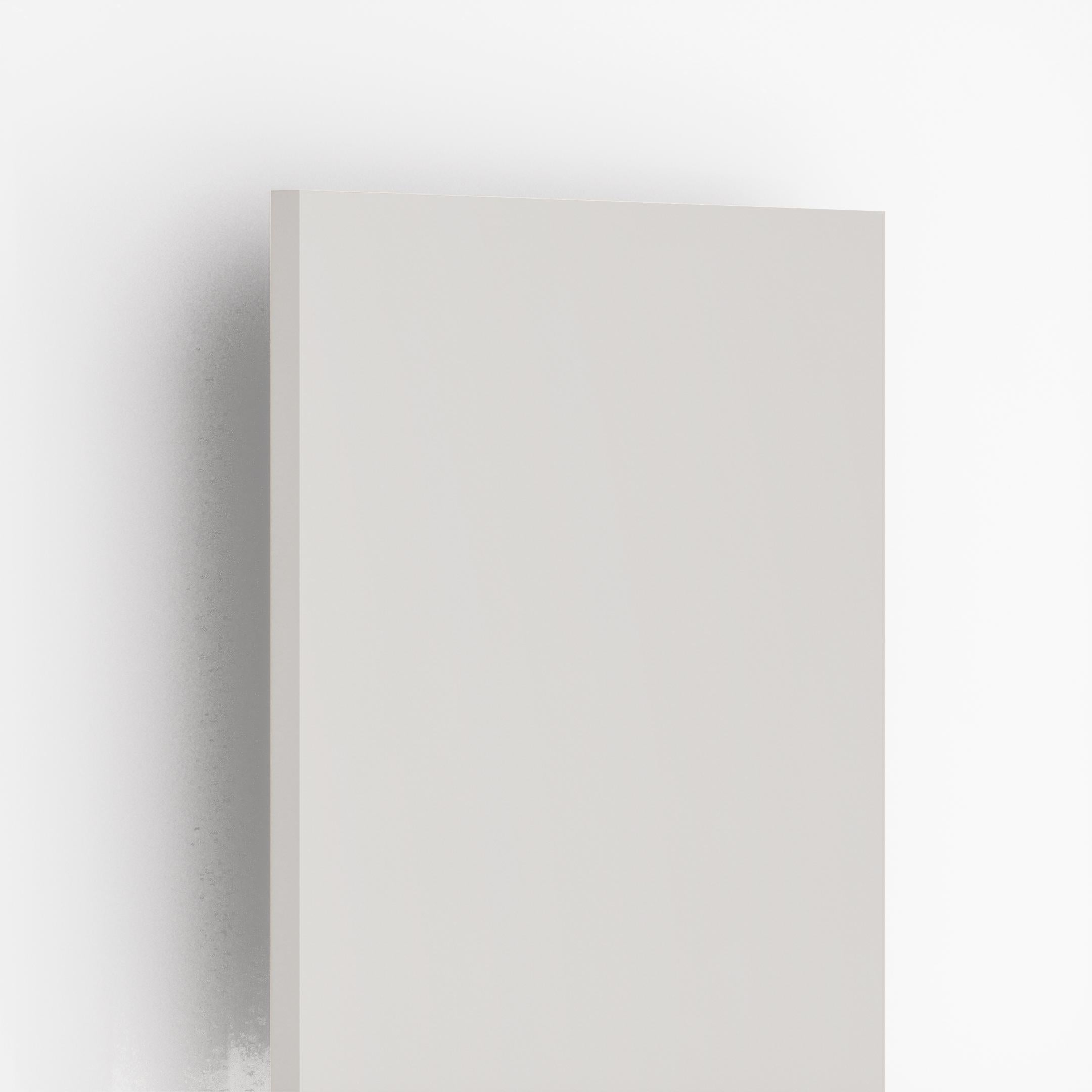 Egg White Plain Laminate 8x4 ft High Gloss 1 mm - 9609 MHG