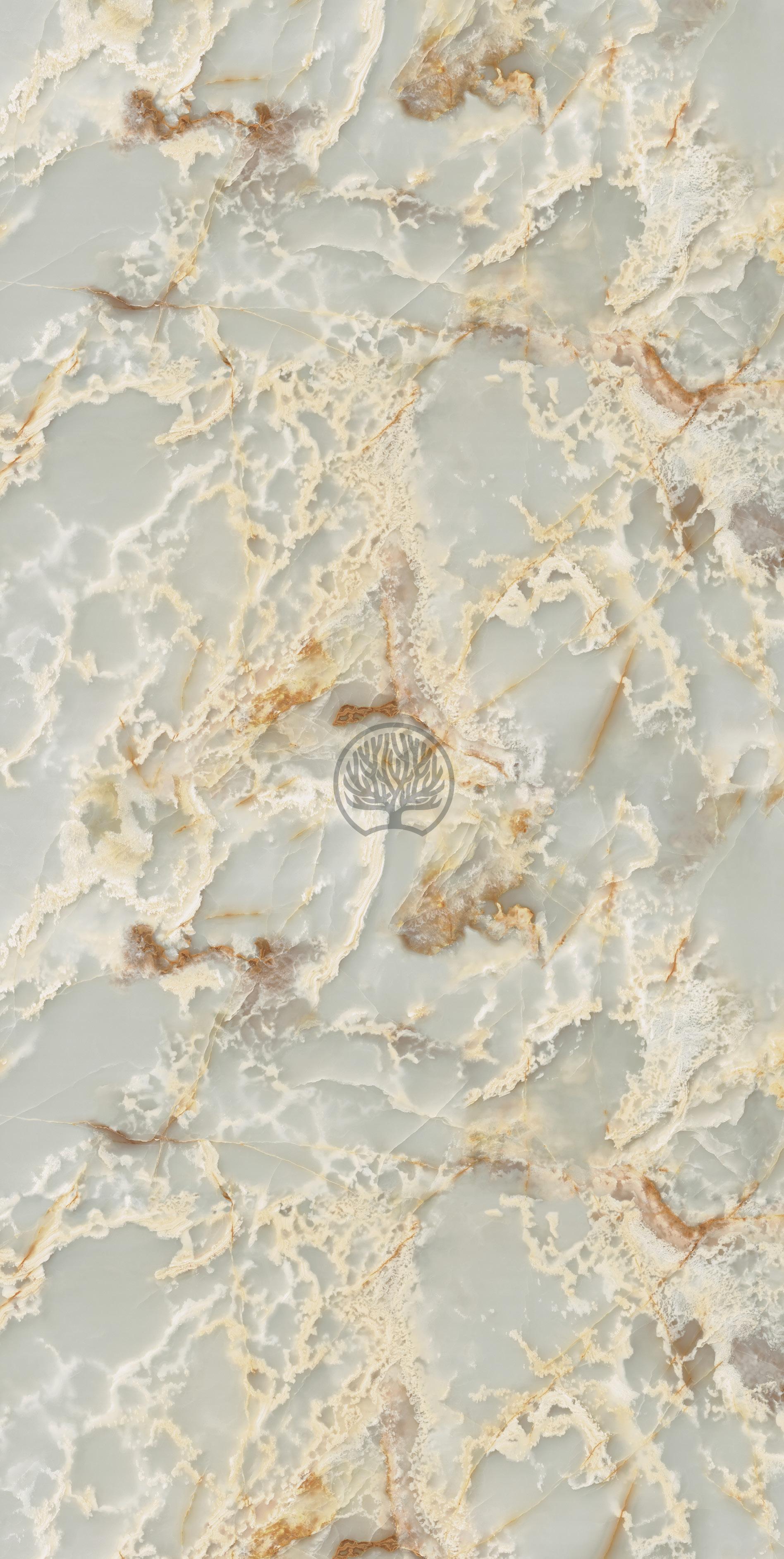 Onyx Bianca Marble & Stone Laminate 8x4 ft Texture 1 mm - 9616 PU