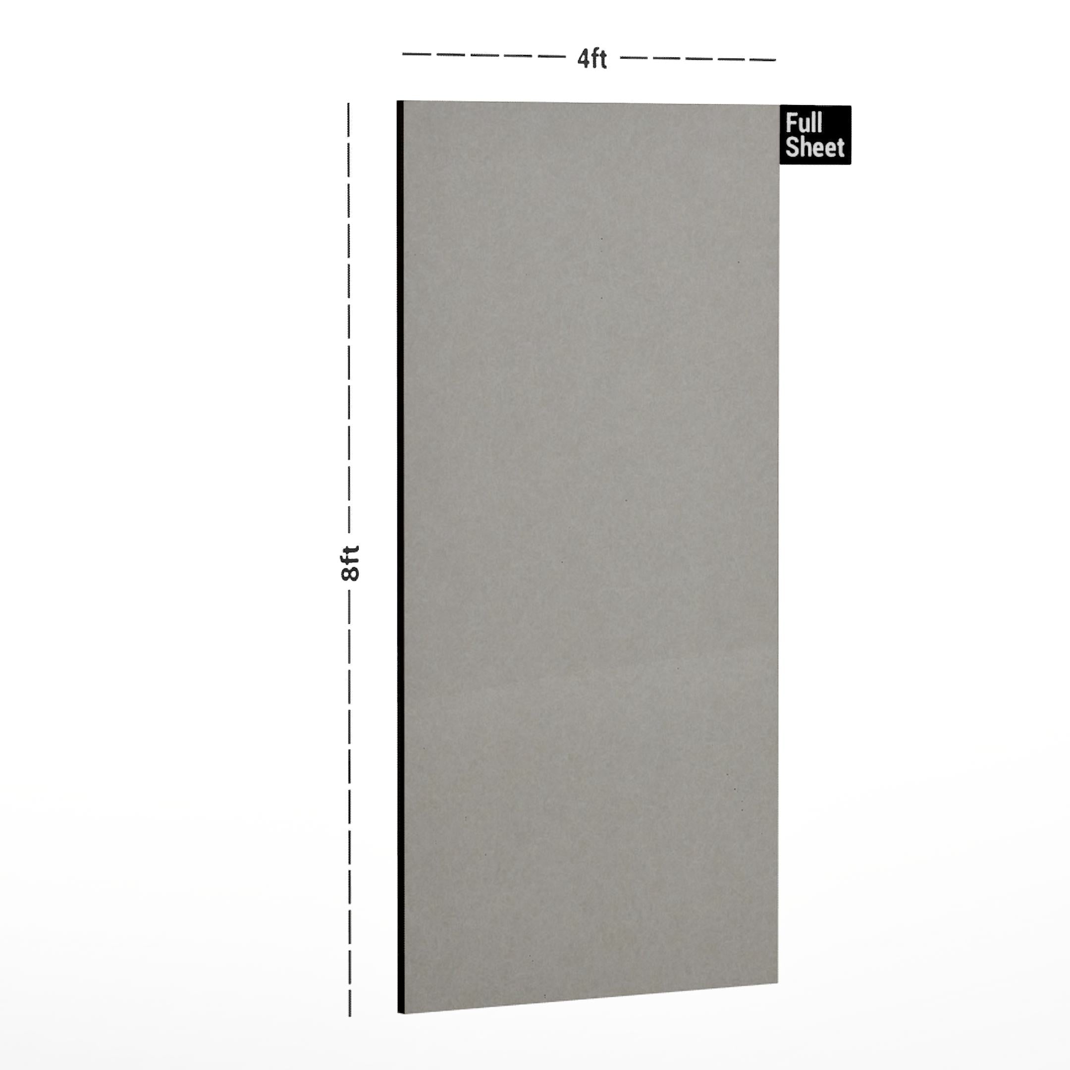 Cream Shimmer Designer Laminate 8x4 ft Suede 1 mm - 961 SU
