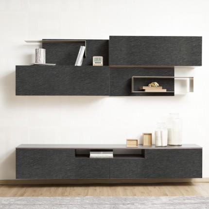 Brushed Granita Wood Laminate 8x4 ft Suede 1 mm - 971 SF