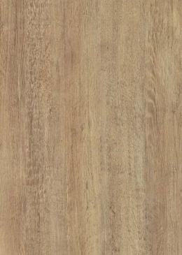 Brown wood grain laminate with textured finish and visible wood pattern and grain details.