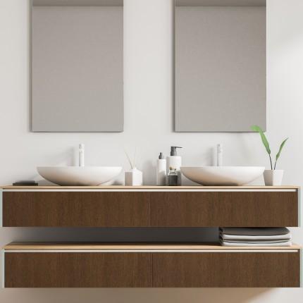 Brown Finn Wood Laminate 8x4 ft Texture 1 mm - 975 KKT