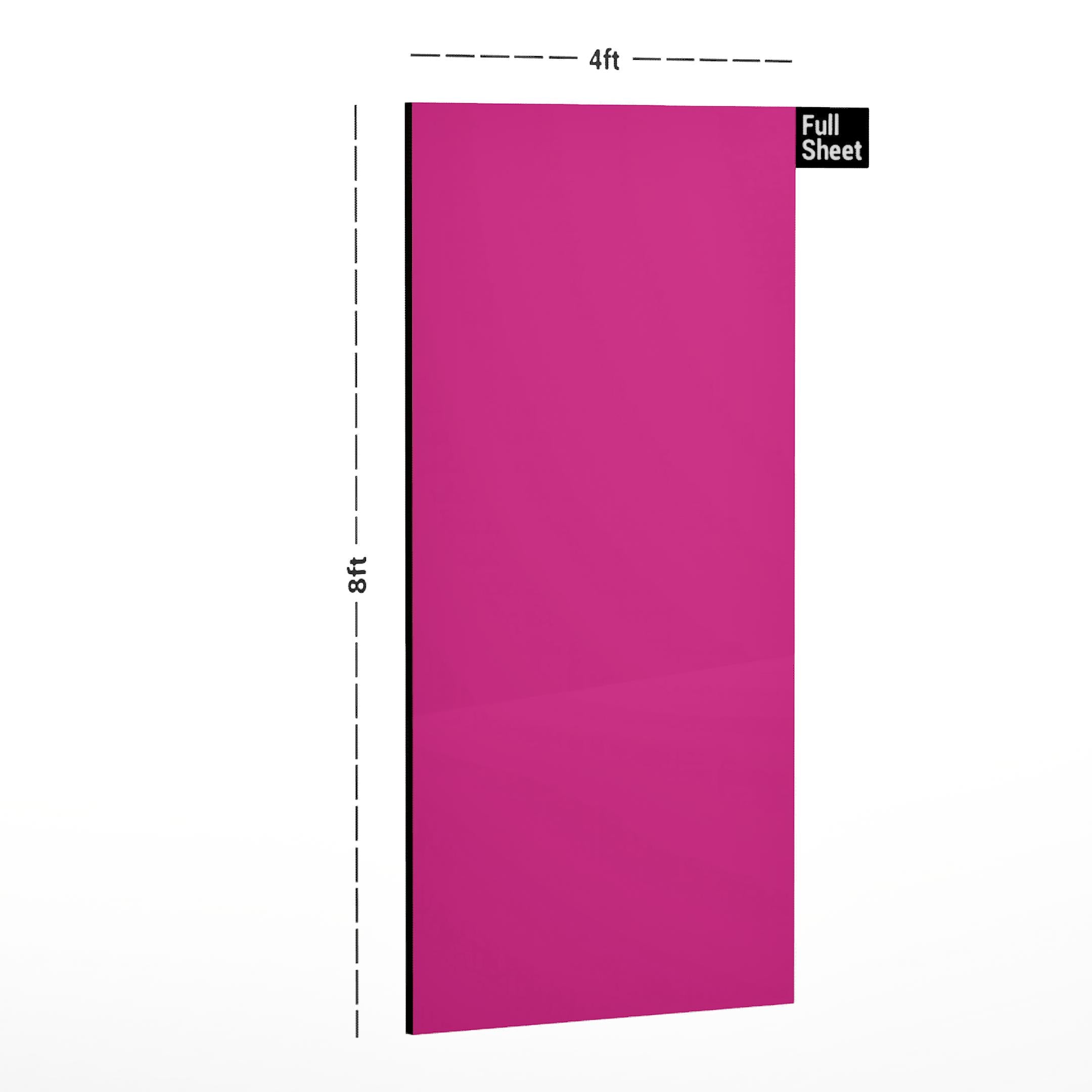 Oliviya 800 Solid Colour Baby Pink Plain Laminate 8x4 ft Texture 0.8 mm - 986 PHG