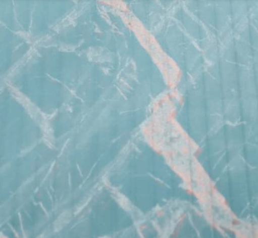 191 Blue Metallic Fluted Laminate 8x4 ft Texture 1 mm - 9883 A