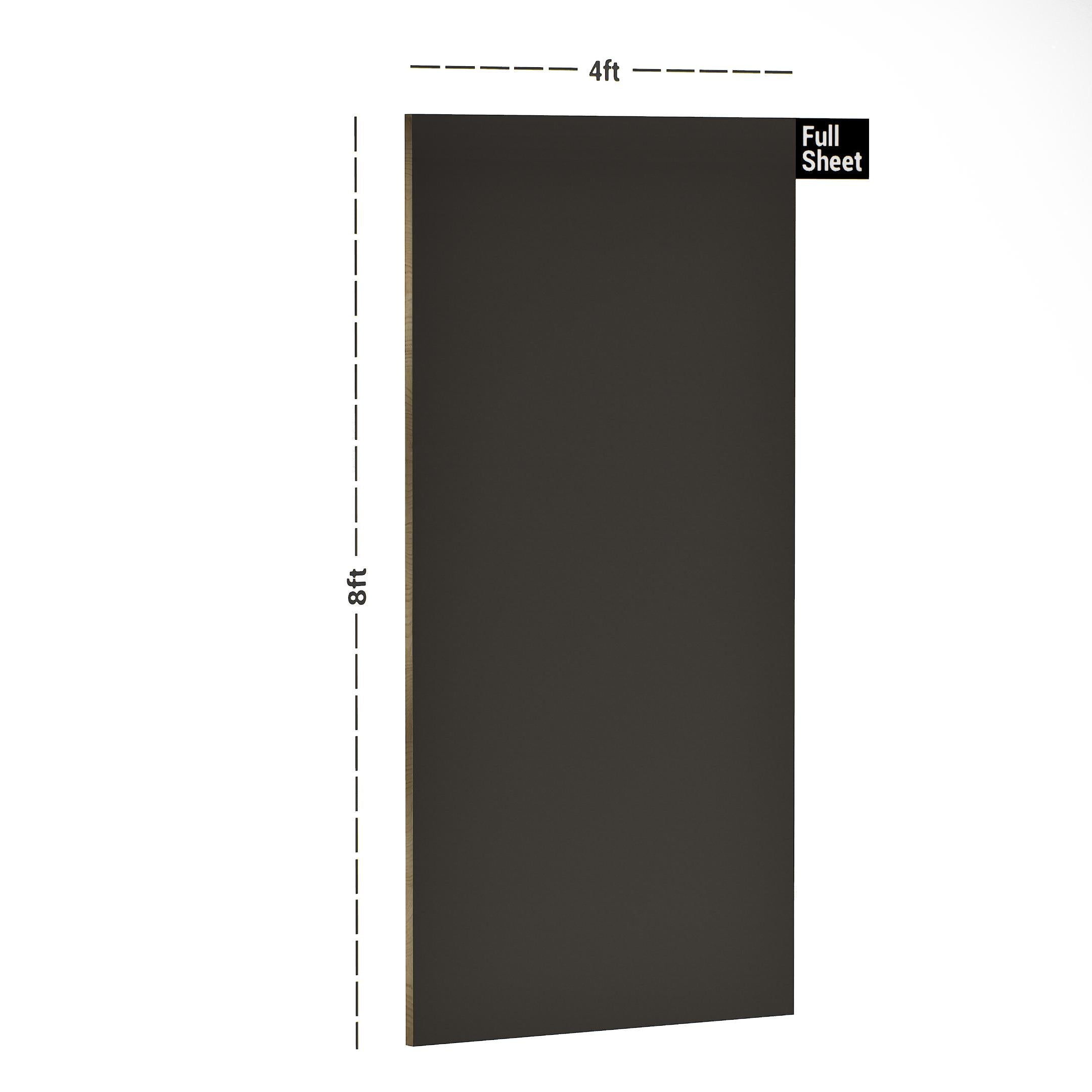 Slatty Grey Plain Laminate 8x4 ft Matte 1 mm - 9901 SMT