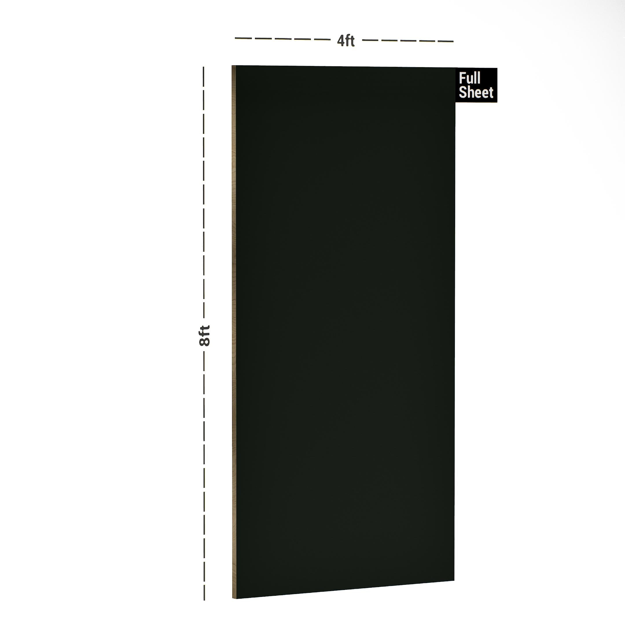 Grey Green Plain Laminate 8x4 ft High Gloss 1 mm - 9905 MHG