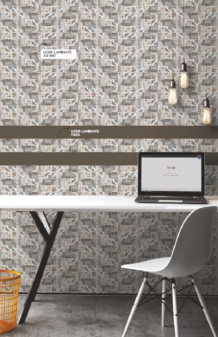 Ursala Ridge Designer Laminate 8x4 ft Texture mm - AD 001