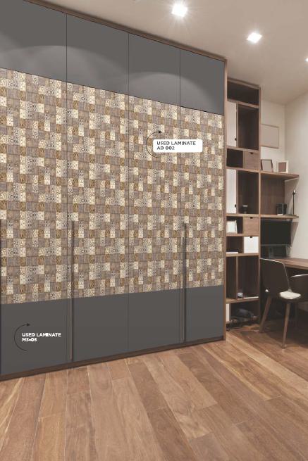 Starry Reign Designer Laminate 8x4 ft Texture 1 mm - AD 002