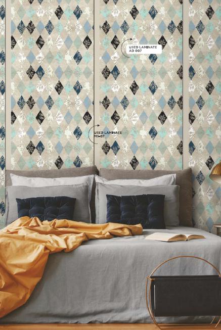 Diamond Forest Designer Laminate 8x4 ft Texture 1 mm - AD 007