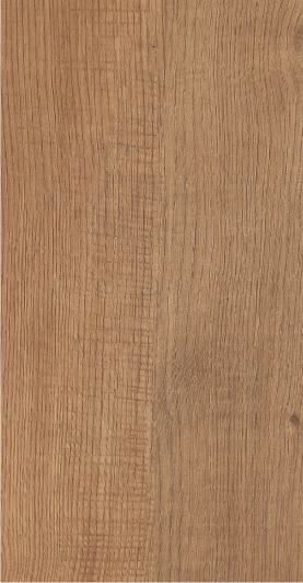 Brown wood grain laminate with textured finish and visible wood pattern and grain details