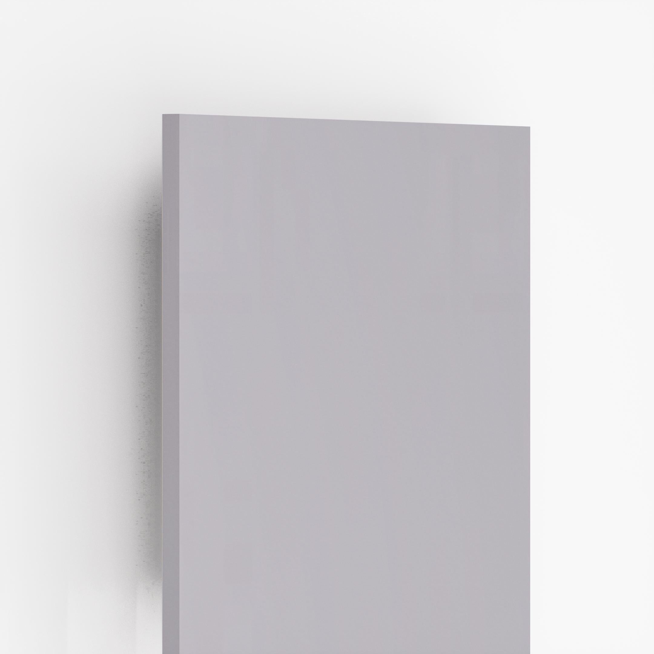 Silver Plain Laminate 8x4 ft High Gloss 1.5 mm - ARC 8616