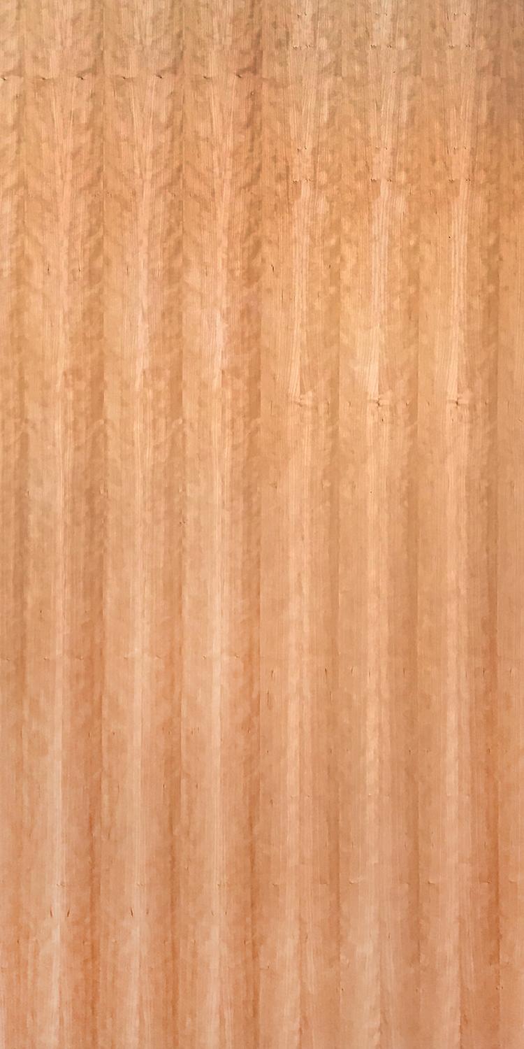 American Cherry 8 ft x 4 ft Natural Veneer - 3.7 mm