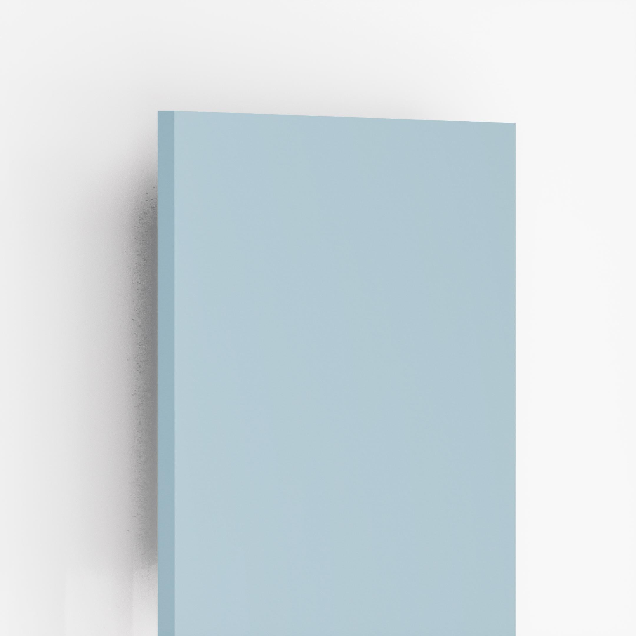 Sky Blue Plain Laminate 8x4 ft Texture 1 mm - BF 237