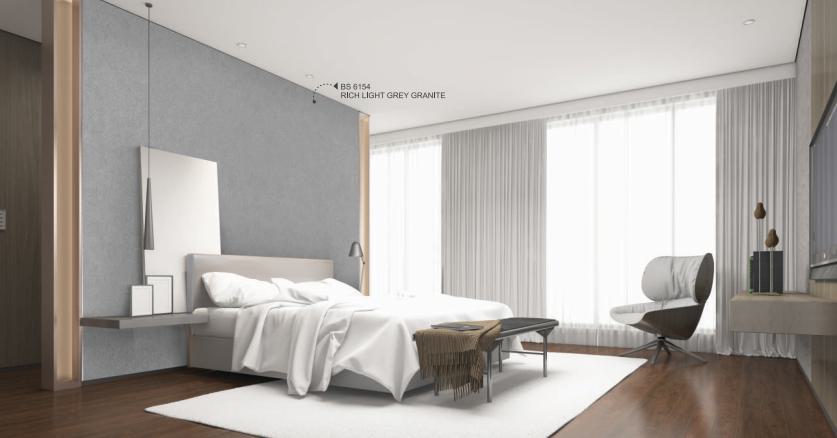 Rich Light Grey Granite Marble & Stone Laminate 8x4 ft Texture 1 mm - BS 6154