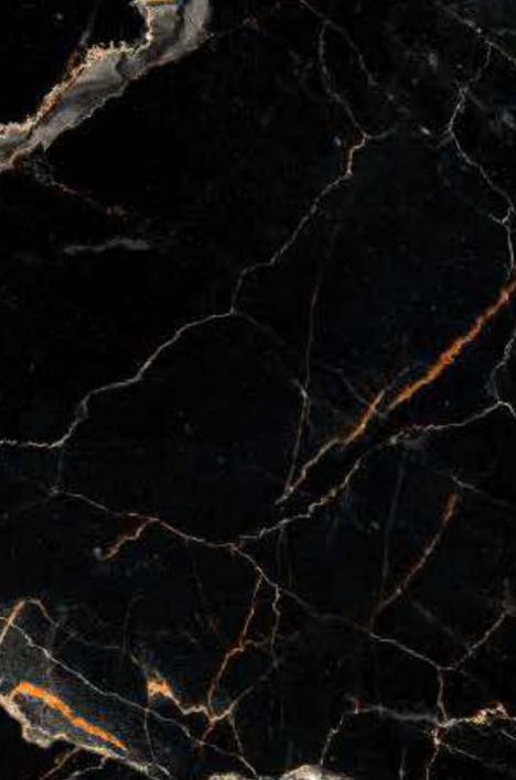 Mirage Marble & Stone Laminate 8x4 ft High Gloss 1 mm - Black Digital