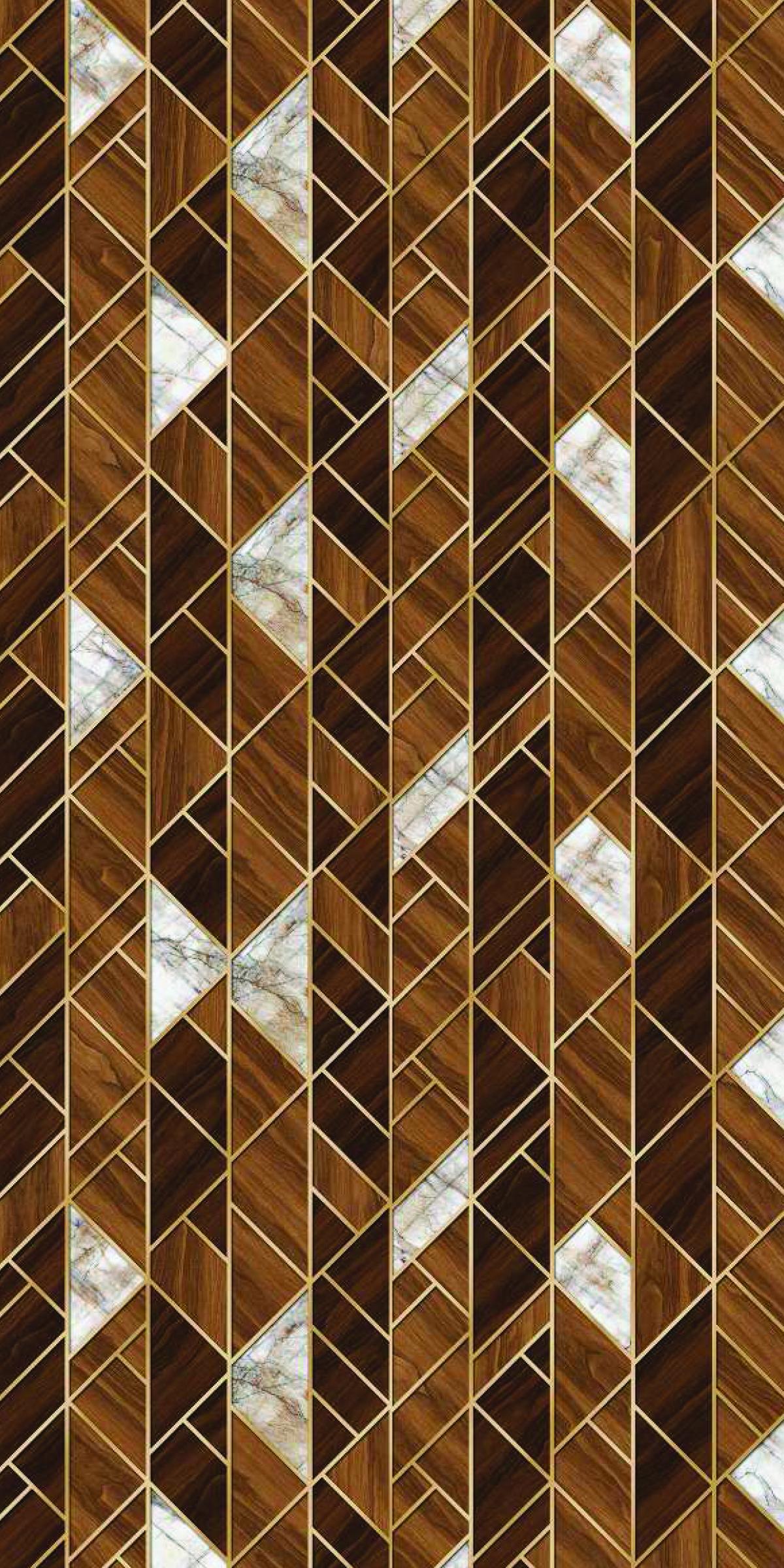06 Opaline Olive Designer Laminate 8x4 ft High Gloss 1 mm - Brown Digital