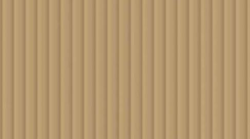Caramel Gold Laminate 8x4 ft Glossy 1 mm - Brown Fluted