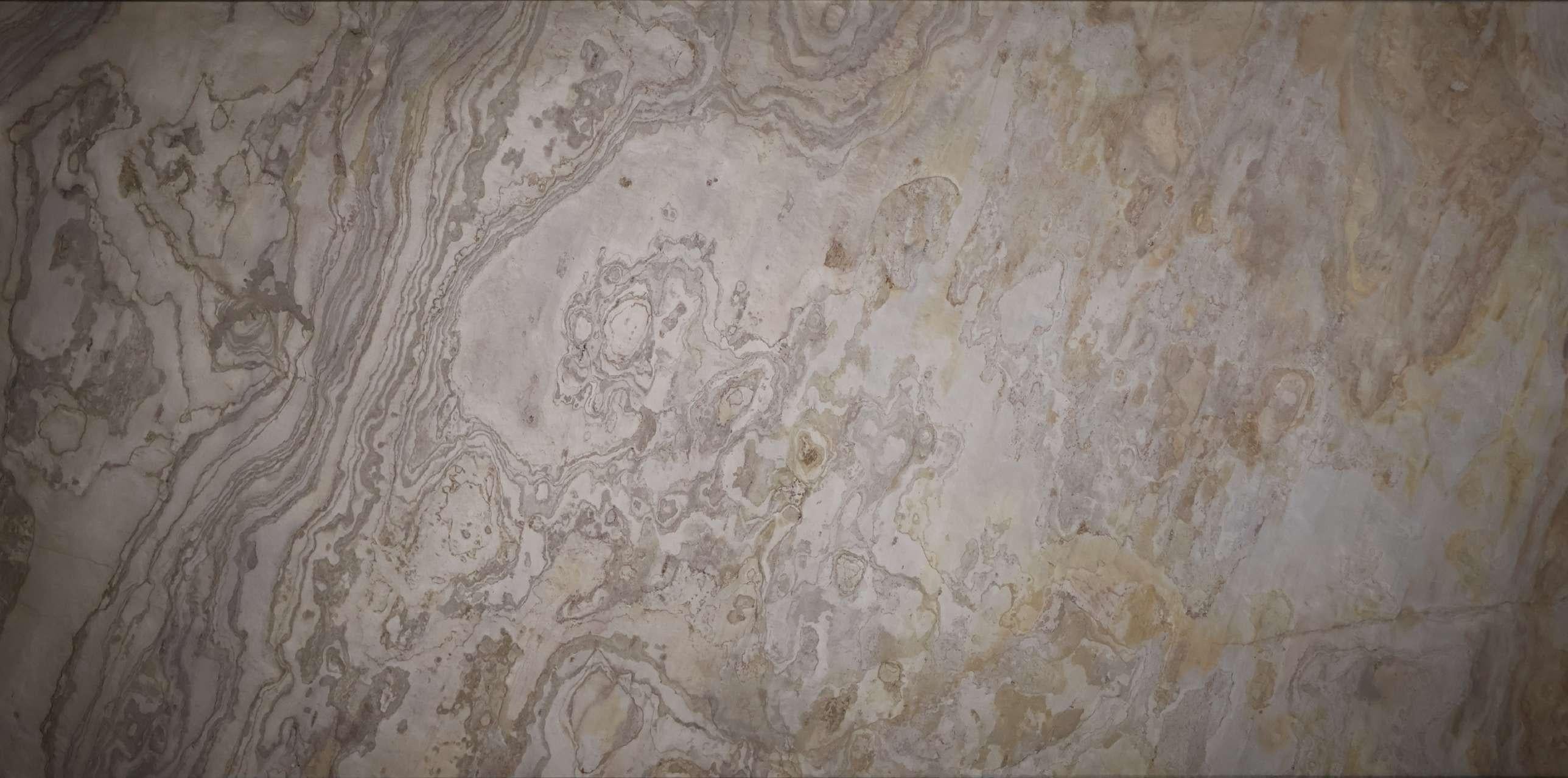 & Stone Laminate 8x4 ft High Gloss 3 mm - Brown Marble