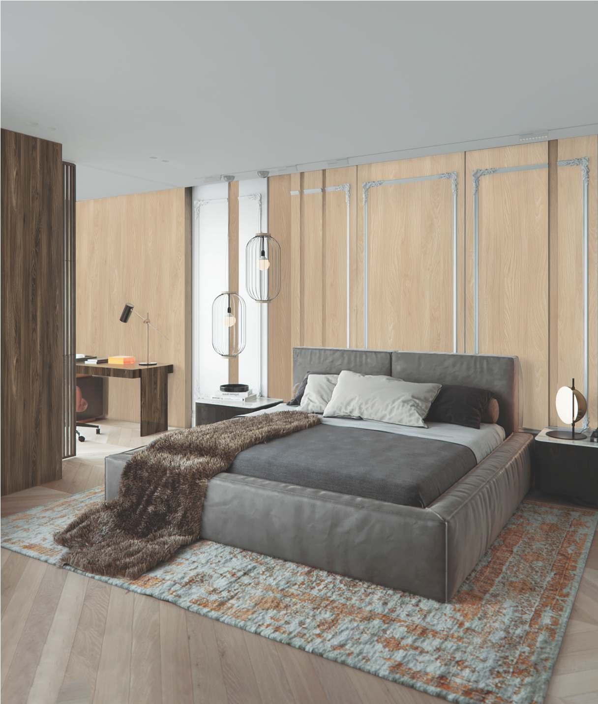 Light Tokyo Ash Wood Laminate 8x4 ft Texture 1 mm - C2 5055