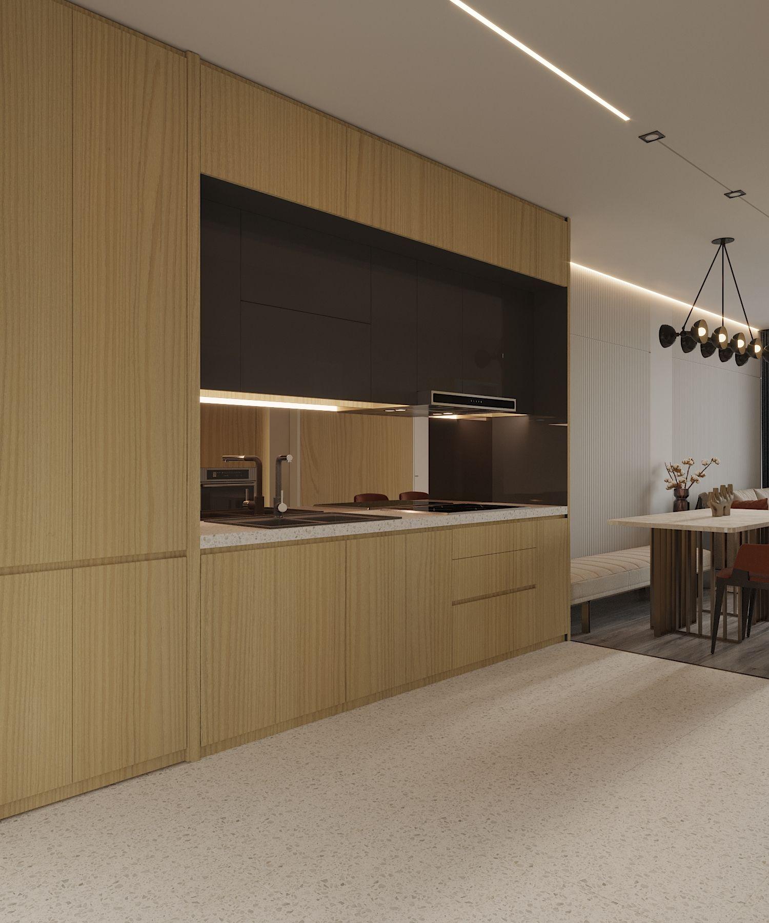 Chiffon Wood Laminate 8x4 ft Texture 1 mm - CF 490