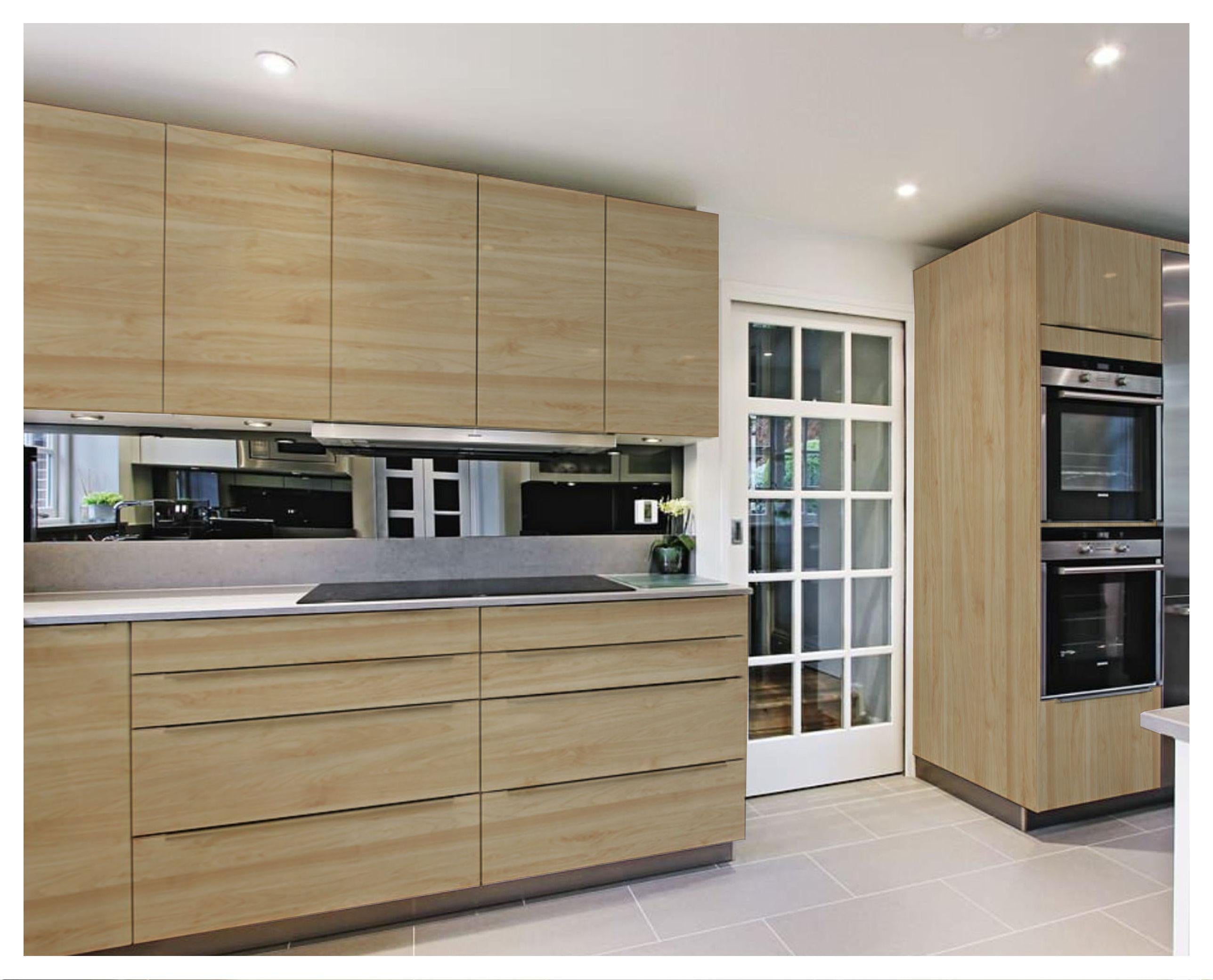 Chiffon Wood Laminate 8x4 ft Texture 1 mm - CF 952