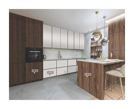 Maple Wood Plain Laminate 8x4 ft Texture 1 mm - CL 410