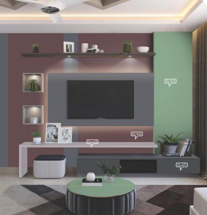 Soft Touch Plain Laminate 8x4 ft Matte 1 mm - CL 413
