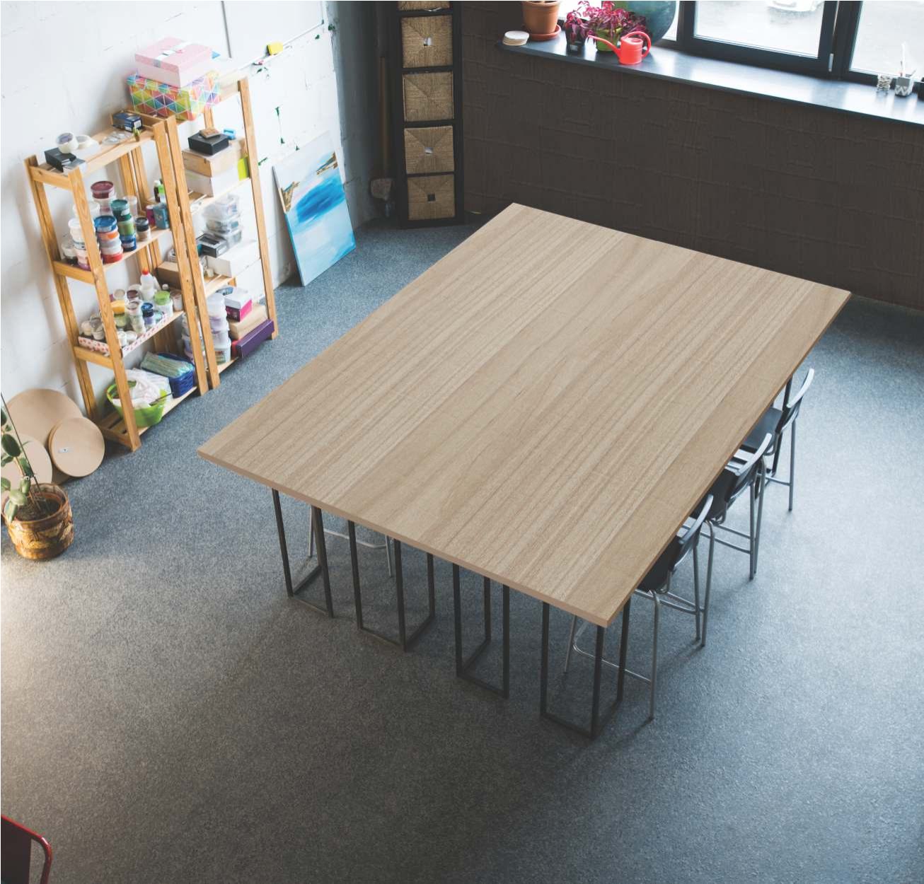 Light Varmount Cherry Wood Laminate 8x4 ft Texture 1 mm - CL 5052