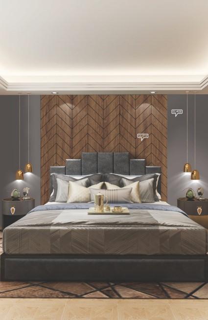 Dolce Walnut Wood Laminate 8x4 ft Texture 1 mm - CL 712