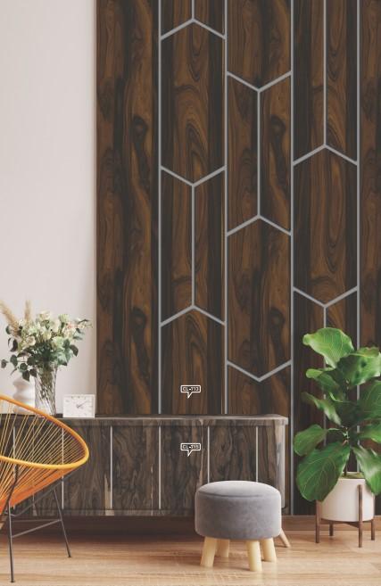 Sundy Oak Wood Laminate 8x4 ft Texture 1 mm - CL 715