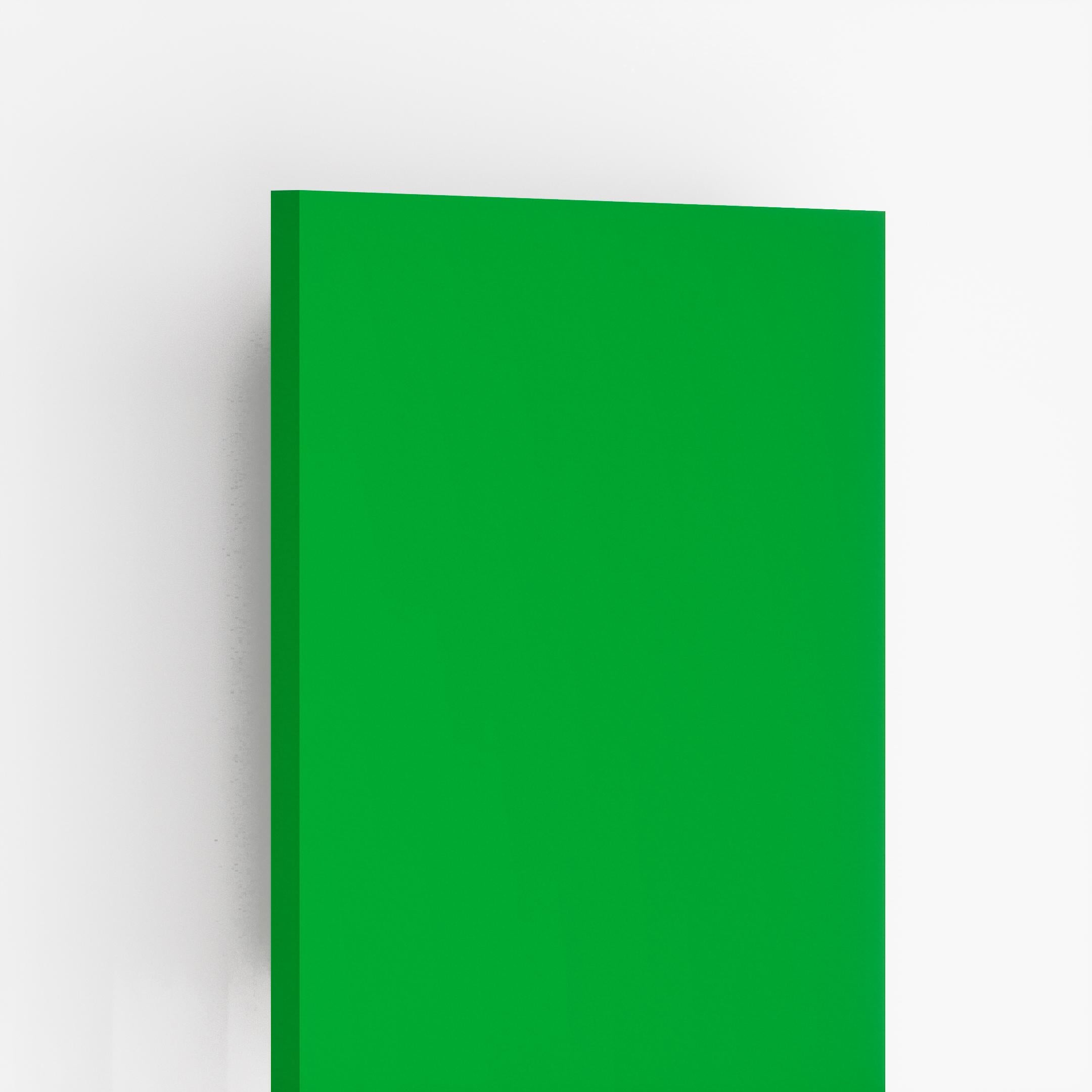 Liner Croma Solid Colour Parrot Green Plain Laminate 8x4 ft Glossy 0.8 mm - CSHG 1037