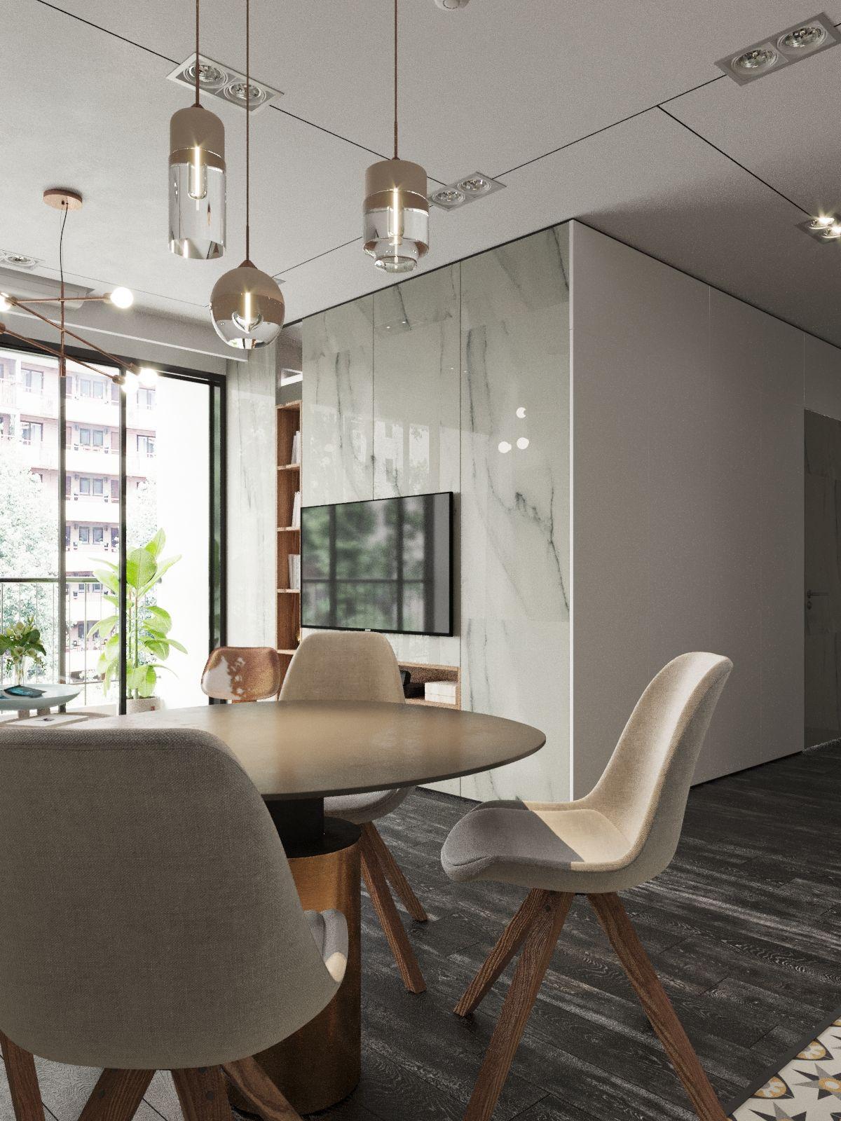 Marble & Stone Laminate 8x4 ft High Gloss 1.25 mm - Crystal 1214