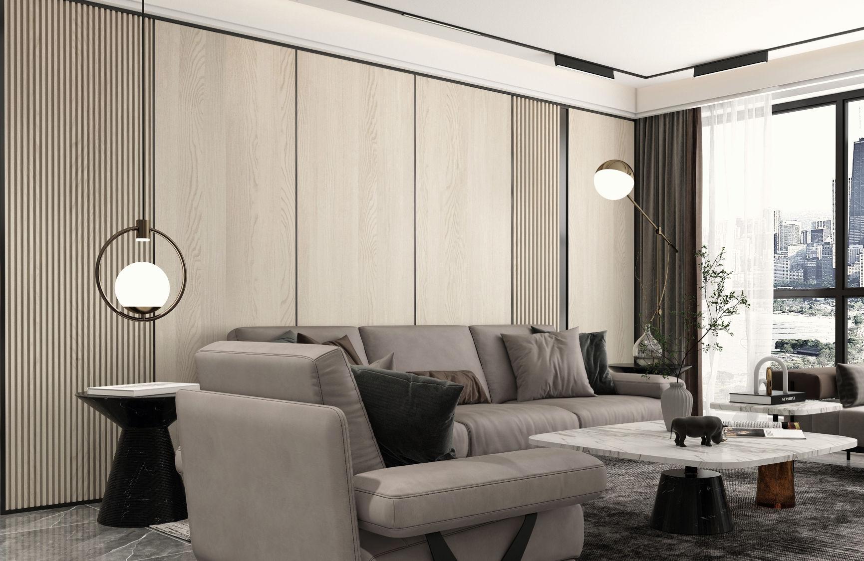 + 1266 Wood Laminate 8x4 ft Texture 1.25 mm - Crystal Matty+