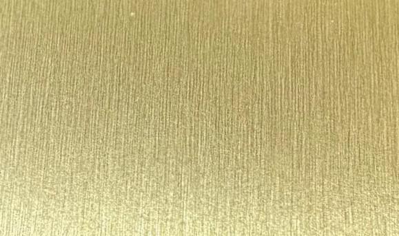 Brush Metallic Laminate 8x4 ft Texture 1 mm - D8123 Gold