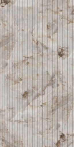 Brown Paper Fluted Laminate 8x4 ft Super Matte 1 mm - DG 197