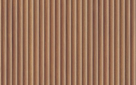 A 155 Wood Louvers Fluted Laminate 8x4 ft Matte 1 mm - DG 199