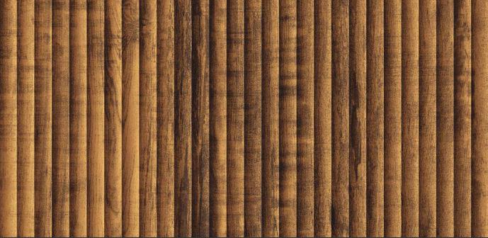 Brown Paper Fluted Laminate 8x4 ft Texture 1 mm - DG 200
