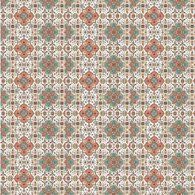 Floral Blanca Designer Laminate 8x4 ft Texture 1 mm - DG 208