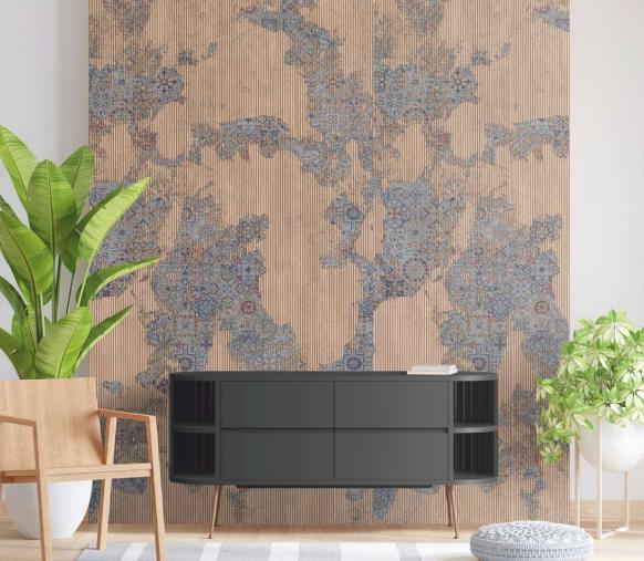 Brown Paper Designer Laminate 8x4 ft Texture 1 mm - DG 403