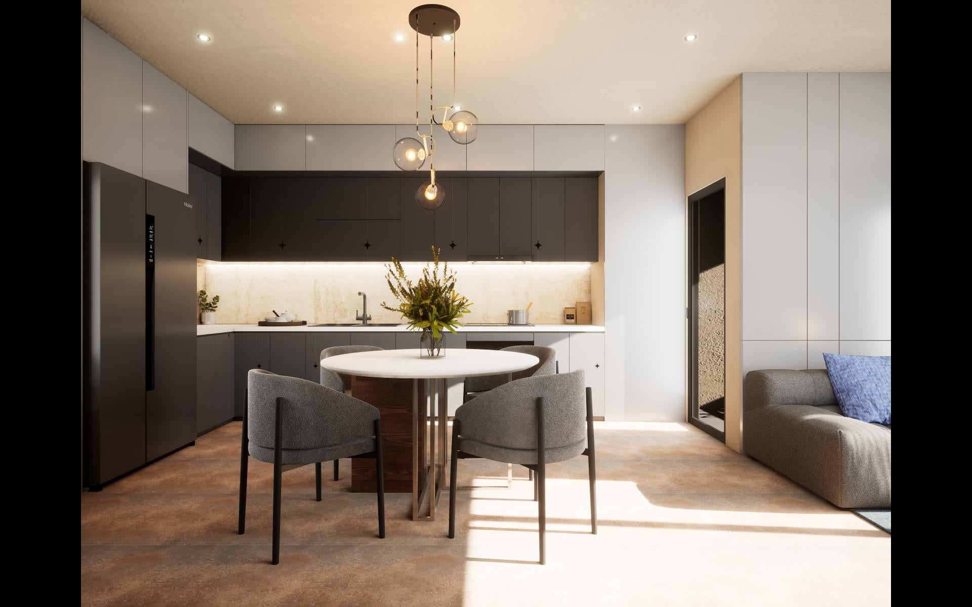 Slate Grey The One Plain Laminate 8x4 ft Glossy 1 mm - DG 631