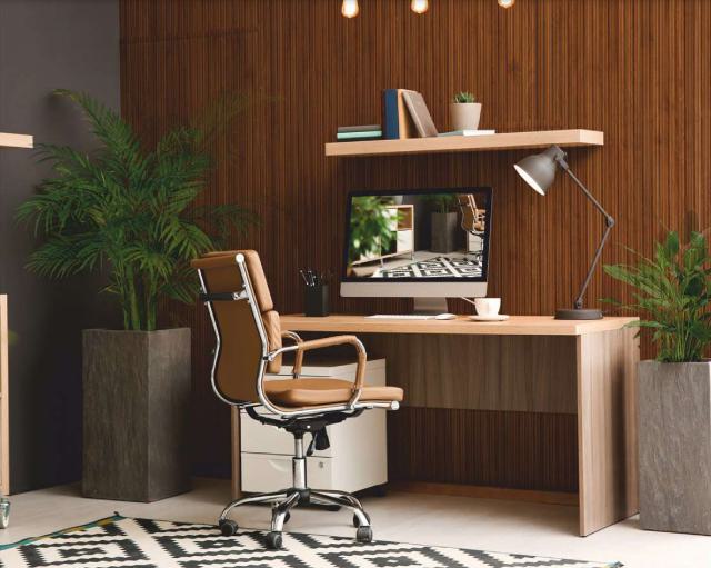 Brown Paper Fluted Laminate 8x4 ft Texture 1 mm - DG 637