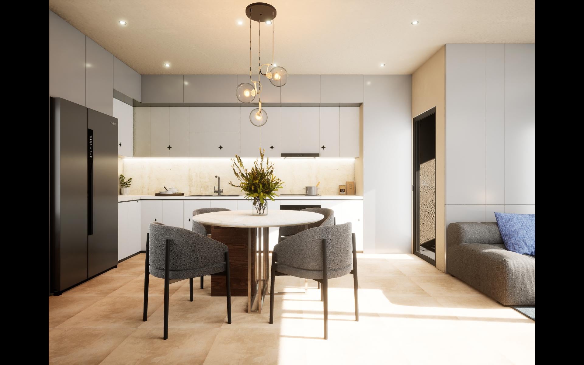 Frosty White The One Plain Laminate 8x4 ft Glossy 1 mm - DG 638