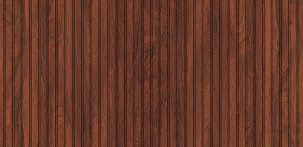 Brown Paper Fluted Laminate 8x4 ft Texture 1 mm - DG 640