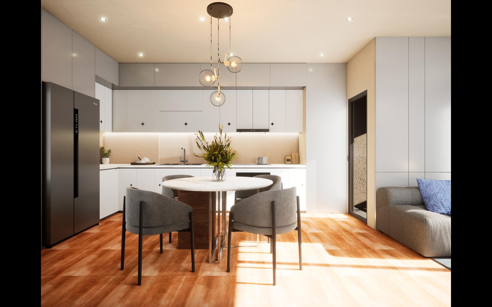 Snow White The One Plain Laminate 8x4 ft Glossy 1 mm - DG 644