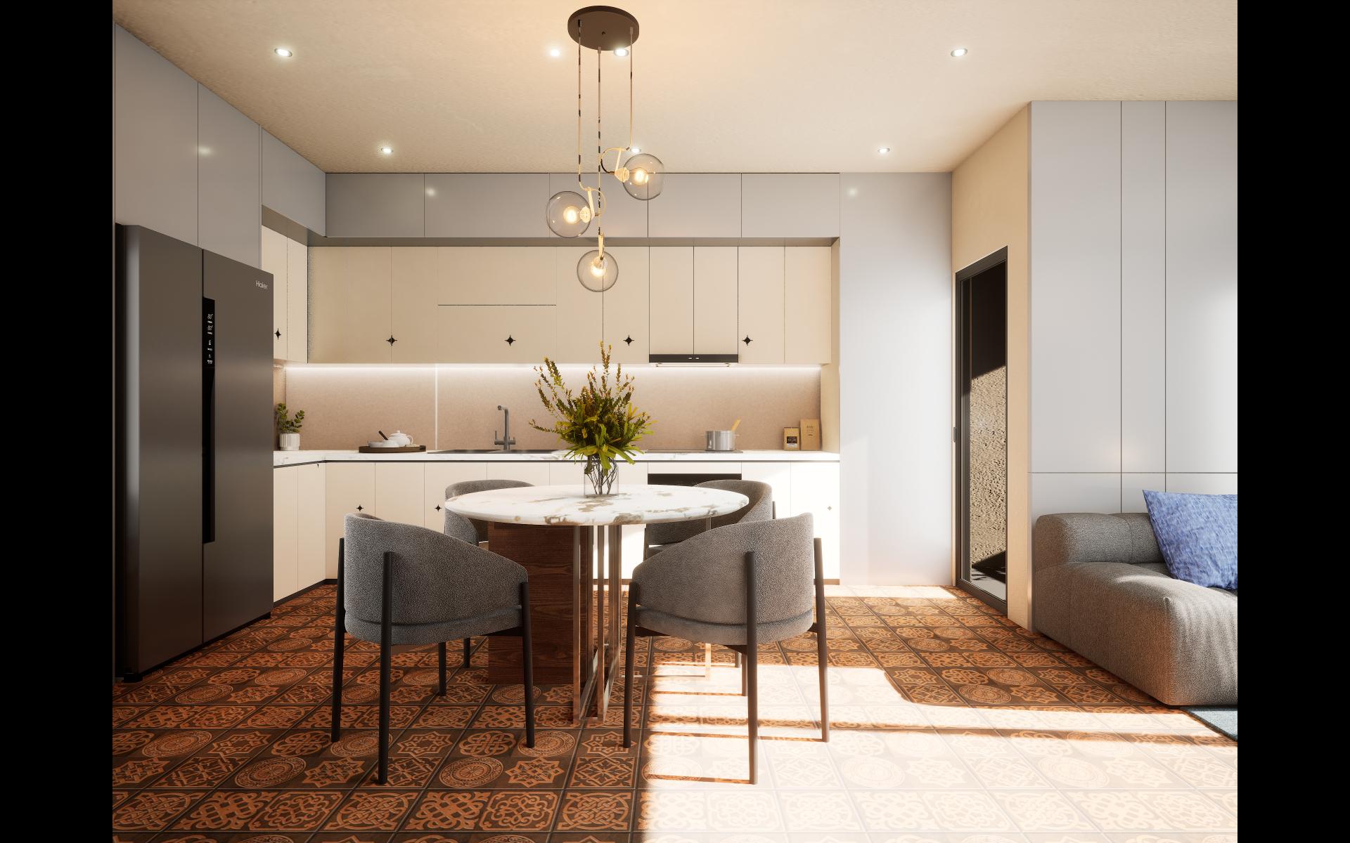 Light Ivory The One Plain Laminate 8x4 ft Glossy 1 mm - DG 646