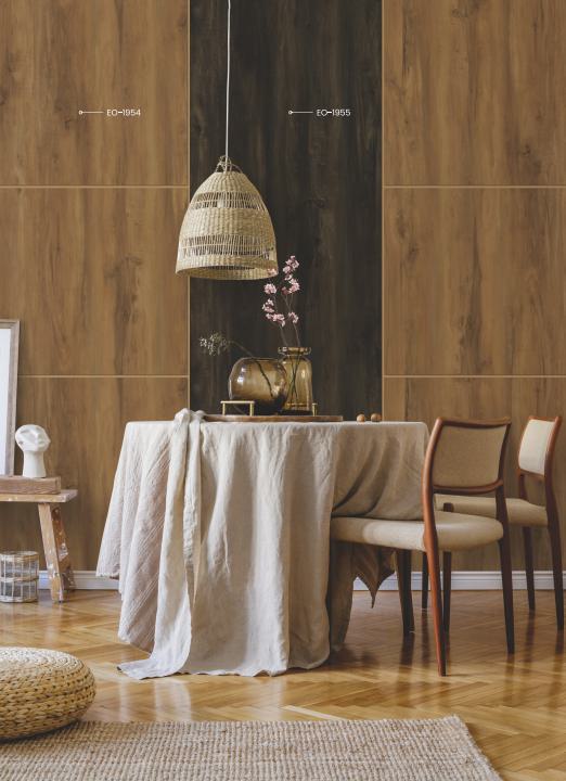 Nigerian Oak Wood Laminate 8x4 ft Texture 1 mm - EO 1955